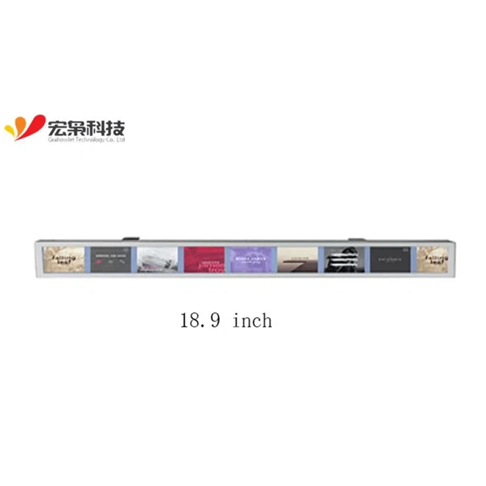 18,9 tommers utstrakte Bar LCD-skjerm med 1920x237 oppløsning